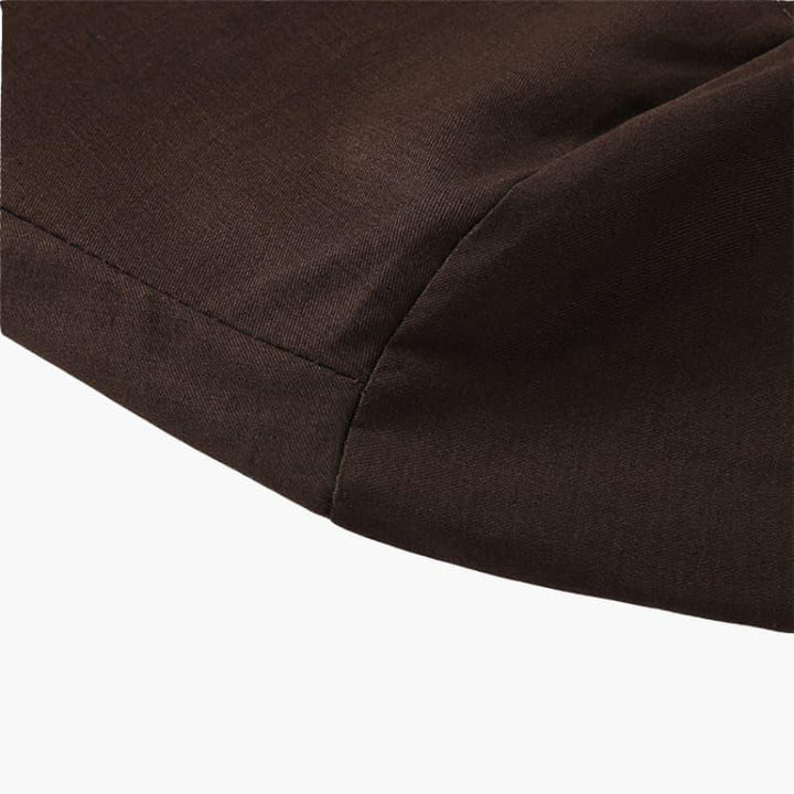 Męska Vintage Kurtka Bomberka z Zapięciem na Guziki i Prążkowanym Wykończeniem