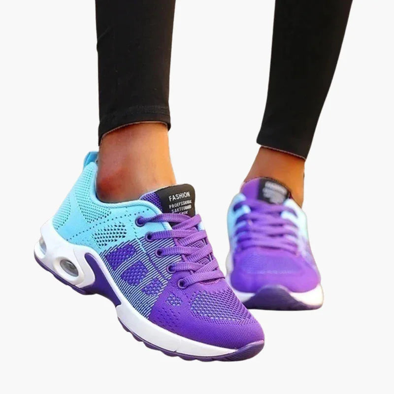 Damskie sportowe buty z siateczki