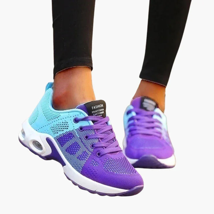 Damskie sportowe buty z siateczki