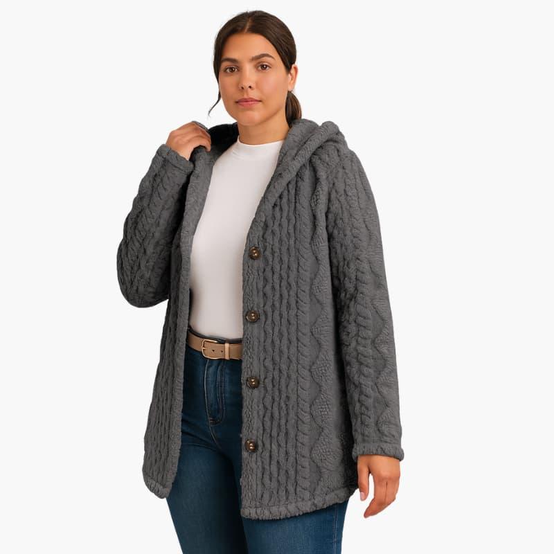 Damskikardiganzkapturemguzikamiidlugimrekawem_4 - Savolka