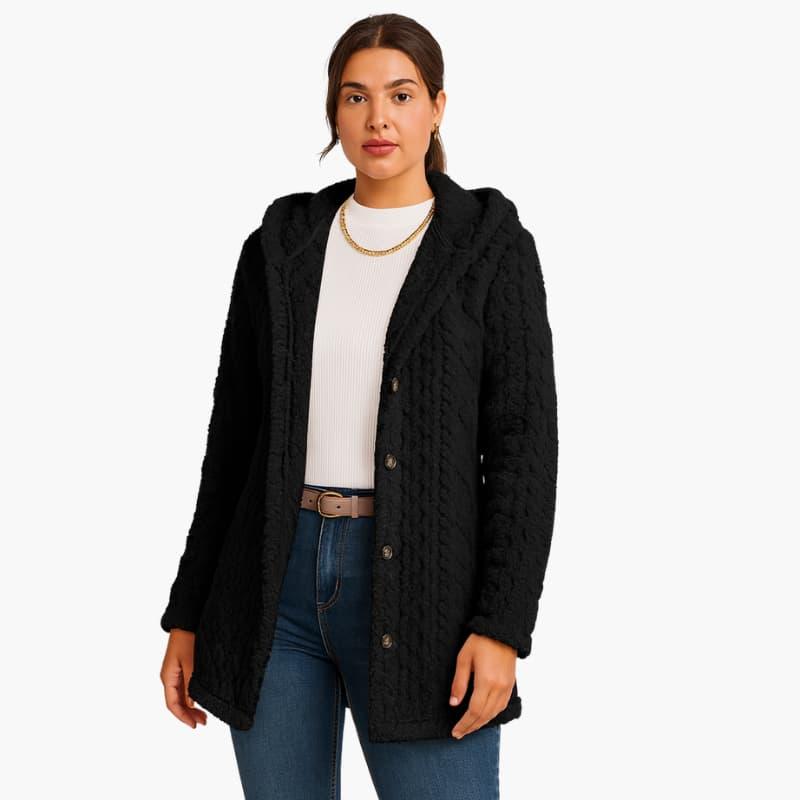 Damskikardiganzkapturemguzikamiidlugimrekawem_5 - Savolka