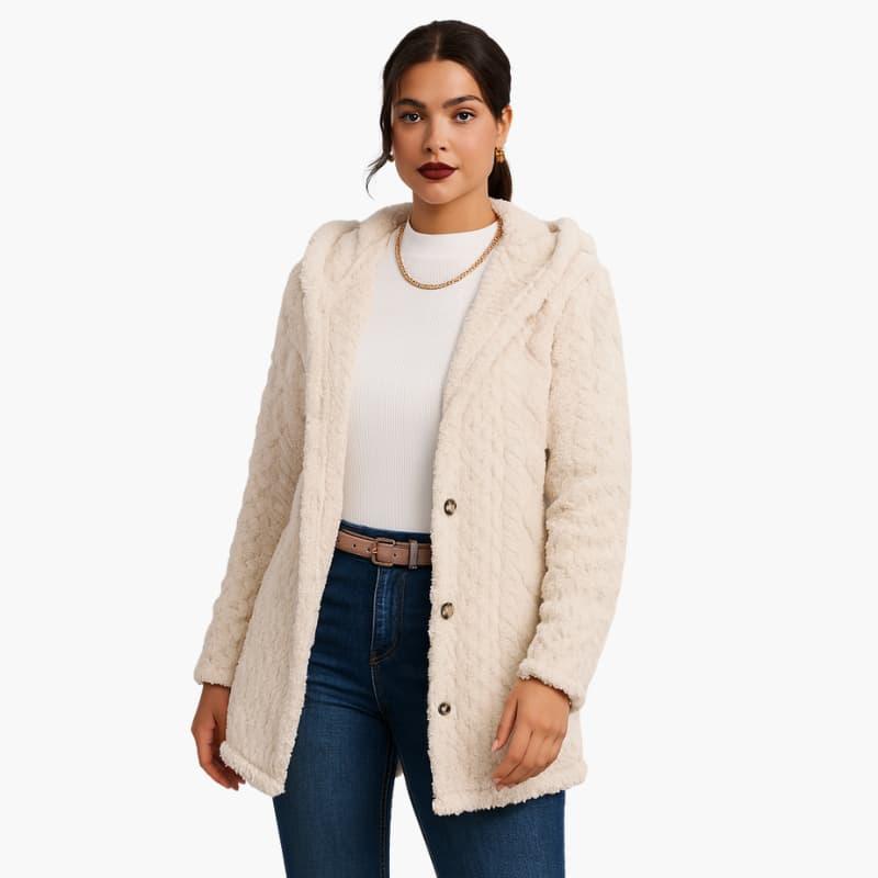 Damskikardiganzkapturemguzikamiidlugimrekawem_7 - Savolka