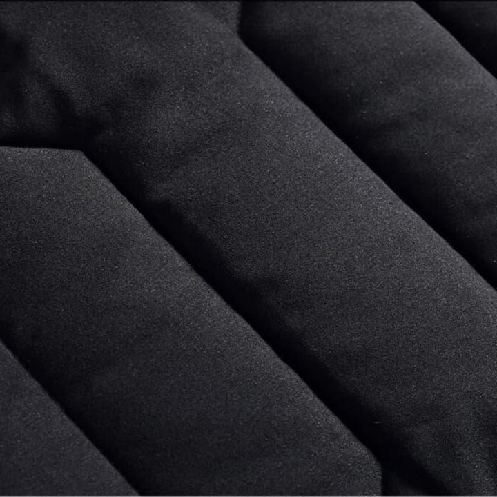 Kurtka pikowana męska z zamkiem błyskawicznym i kieszeniami bocznymi